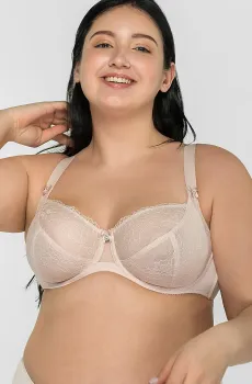 Женский бежевый бюстгальтер Бежевый 70G brabrabra 11012