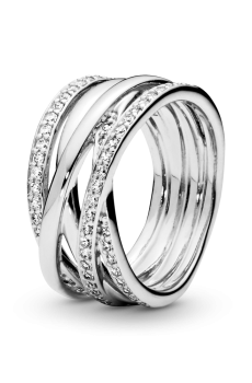 Каблучка "Сяючі лінії"