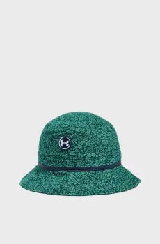 Зеленая панама с узором Unisex Driver Golf Bucket Зеленый L-XL Under Armour 1383483-410