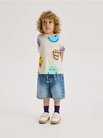 Reserved - Джинсові шорти - синій - 3952S-55J