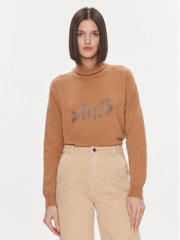 Liu Jo Гольф MF3432 MS14G Коричневий Regular Fit Liu Jo Гольф MF3432 MS14G Коричневий Regular Fit