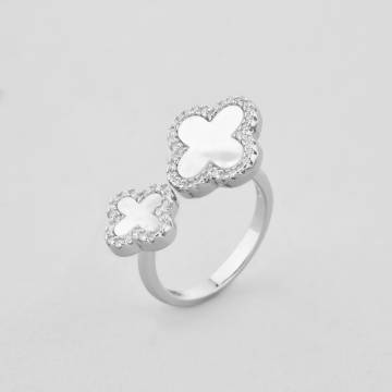 Серебряное кольцо Minimal 510398б Серебряное кольцо Minimal 510398б