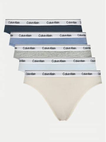 Calvin Klein Underwear Набір з 5 пар класичних трусиків 000QD5208E Кольоровий Calvin Klein Underwear Набір з 5 пар класичних трусиків 000QD5208E Кольоровий