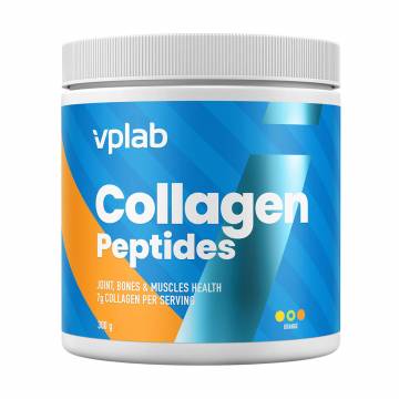 Пептиды коллагена VPLab Collagen Peptides Апельсин, в порошке, 300 г Пептиды коллагена VPLab Collagen Peptides Апельсин, в порошке, 300 г