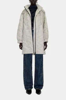 Женская белая куртка Белый S Bimba Y Lola 232BR0470.10001