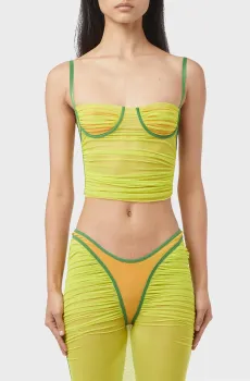 Женский желтый топ T-HAILYNA Желтый XS Diesel A14607 0LKAM