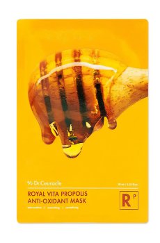 Уценка! Антиоксидантная тканевая маска для лица Dr.Ceuracle Royal Vita Propolis Anti-oxidant Mask с экстрактом прополиса, 30 мл