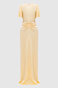 Желтое платье