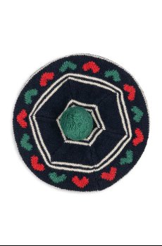 Детский берет с добавлением шерсти Konges Sløjd BELOU KNIT BERET