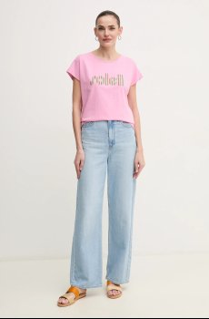 Хлопковая футболка La Petite Française TYFANY