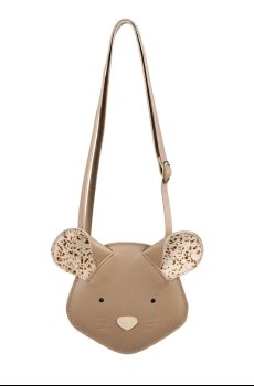 Детская кожаная сумка Donsje Britta Exclusive Purse Mouse