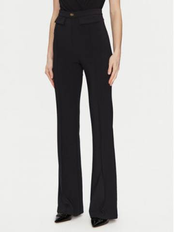 Elisabetta Franchi Штани з тканини PA-078-51E2-V300 Чорний Regular Fit Elisabetta Franchi Штани з тканини PA-078-51E2-V300 Чорний Regular Fit