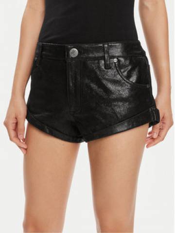 One Teaspoon Шкіряні шорти Bandits 26208B Чорний Relaxed Fit One Teaspoon Шкіряні шорти Bandits 26208B Чорний Relaxed Fit