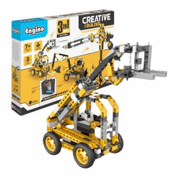 Конструктор Engino Creative Builder Кран 3 в 1 (CB-M40) Конструктор Engino Creative Builder Кран 3 в 1 (CB-M40)