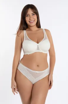 Женские белые трусики Белый 40 MARC&ANDRE S24-0892-O2-BRO-LZ