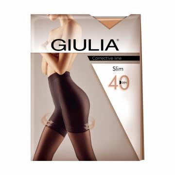 Моделювальні колготки жіночі Giulia Slim з підтягувальними шортиками, 40 DEN, Daino, размер 2 Моделювальні колготки жіночі Giulia Slim з підтягувальними шортиками, 40 DEN, Daino, размер 2