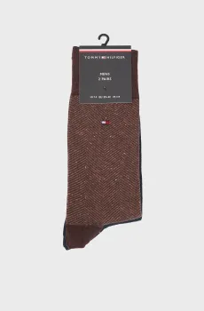 Мужские носки (2 пары) NAPPY Разноцветный 39-42 Tommy Hilfiger 701236313