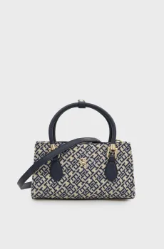 Женская сумка с узором GRACE MINI SATCHEL JACQUARD Разноцветный ONESIZE Tommy Hilfiger AW0AW18753