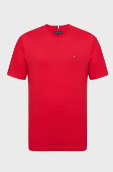 Мужская красная футболка MONOTYPE BACK BLOCK TEE Красный S Tommy Hilfiger MW0MW32604