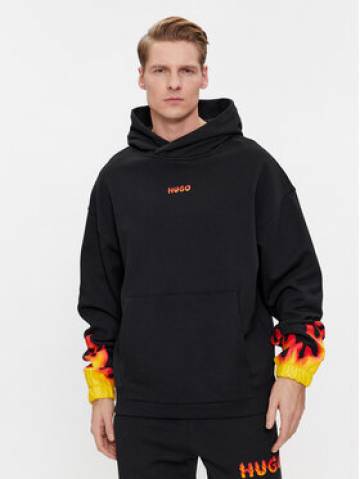 Hugo Світшот Droma 50504815 Чорний Oversize Hugo Світшот Droma 50504815 Чорний Oversize