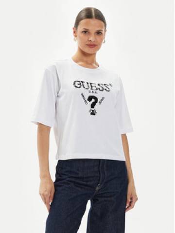 Guess Футболка Aurelie V4YI06 I3Z14 Білий Boxy Fit Guess Футболка Aurelie V4YI06 I3Z14 Білий Boxy Fit