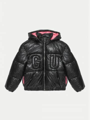 Guess Пуховик J4BL10 WEYO0 Чорний Relaxed Fit Guess Пуховик J4BL10 WEYO0 Чорний Relaxed Fit