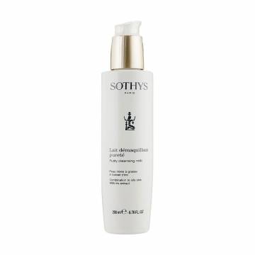 Очищающее молочко для лица Sothys Purity Cleansing Milk для жирной и комбинированной кожи, с экстрактом ириса, 200 мл Очищающее молочко для лица Sothys Purity Cleansing Milk для жирной и комбинированной кожи, с экстрактом ириса, 200 мл
