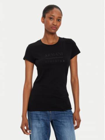 Armani Exchange Футболка 6DYT11 YJ16Z 1200 Чорний Slim Fit Armani Exchange Футболка 6DYT11 YJ16Z 1200 Чорний Slim Fit