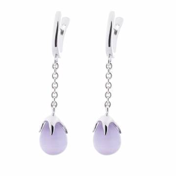 Серебряные серьги (им.улексит) 122271 Серебряные серьги (им.улексит) 122271
