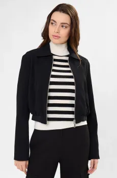 Женская черная куртка Черный 32 BOSS 50551922;001