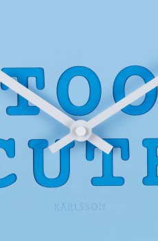 Настенные часы Karlsson Heart Candy