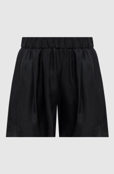 Черные шорты Zurich из шелка