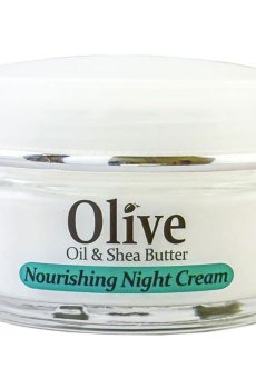 Ночной питательный крем для лица Madis HerbOlive Nourishing Night Cream с оливковым маслом и ши, 50 мл