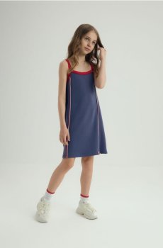 Reserved - Сукня на бретелях з віскози - різнобарвний - 987HV-MLC