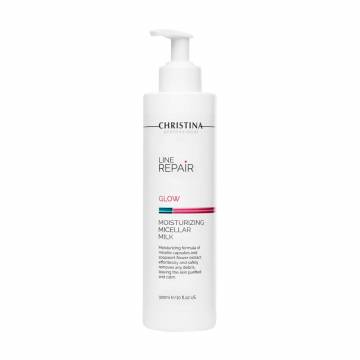 Увлажняющее мицеллярное молочко для лица Christina Line Repair Glow Moisturizing Micellar Milk, 300 мл Увлажняющее мицеллярное молочко для лица Christina Line Repair Glow Moisturizing Micellar Milk, 300 мл