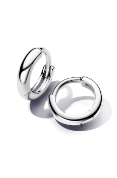 Сережки "Круглі хупи" маленькі