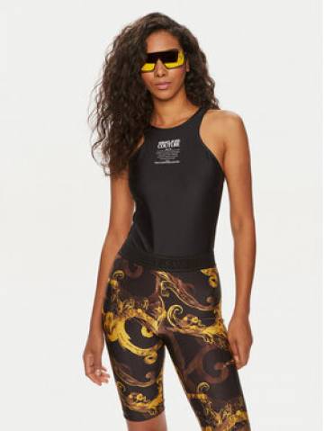 Versace Jeans Couture Боді 76HAM231 Чорний Slim Fit Versace Jeans Couture Боді 76HAM231 Чорний Slim Fit