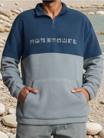 Флісовий світшот - light blue Флісовий світшот - light blue