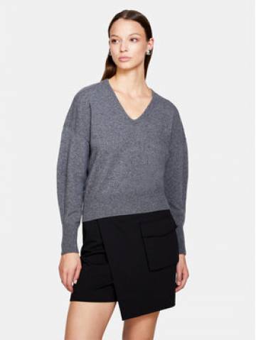 Sisley Светр 1044M400T Сірий Regular Fit Sisley Светр 1044M400T Сірий Regular Fit