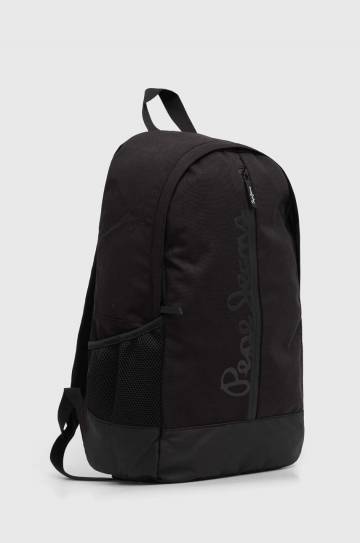 Рюкзак Pepe Jeans HANK LEGEND мужской цвет чёрный большой с принтом PM030829 Рюкзак Pepe Jeans HANK LEGEND мужской цвет чёрный большой с принтом PM030829
