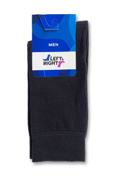 Носки мужские Лівий&Правий 210, классические, 00 темно-серые, размер 42-43