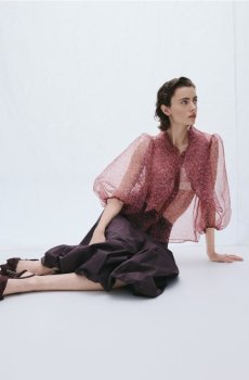 Reserved - Туфлі з бантами - темно коричневий - 761ID-89X