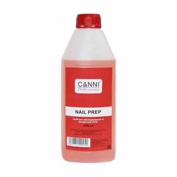 Средство для обезжиривания и дегидратации ногтей Canni Nail Prep, 1 л Средство для обезжиривания и дегидратации ногтей Canni Nail Prep, 1 л