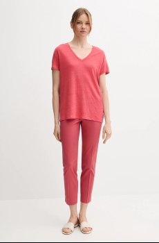 Льняная футболка United Colors of Benetton