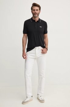 Хлопковое поло Boss Green Paule 4