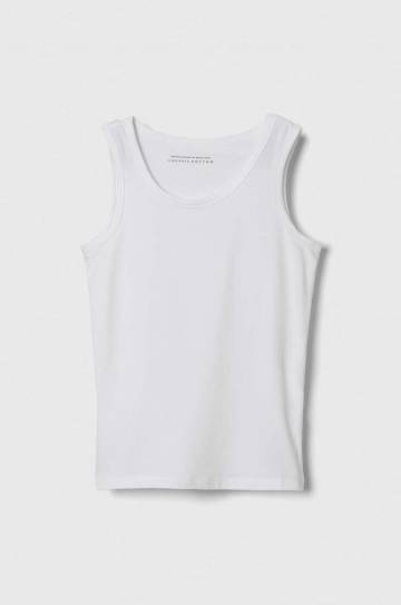 Детская футболка United Colors of Benetton 2 шт цвет серый однотонная