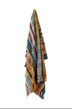 Покрывало с хлопком Bloomingville Elmy 160 x 130 cm