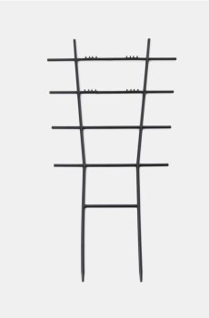 Рослинна решітка - чорний