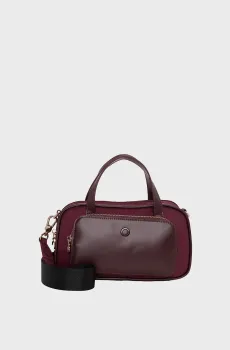 Женская бордовая сумка Emoticon Бордовый ONESIZE O bag SPCOLL040