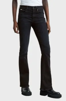 Женские темно-синие джинсы 3301 Flare Wmn Синий 25-30 G-Star RAW D21290,A634